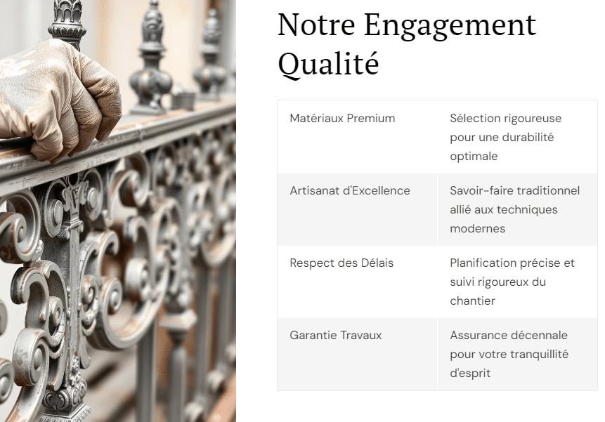 Engagement de qualité